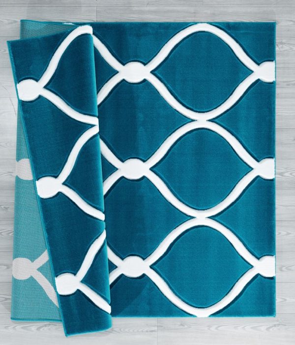 United Weavers Bristol Turquoise Rug