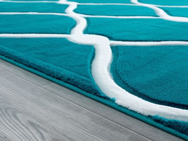 United Weavers Bristol Turquoise Rug