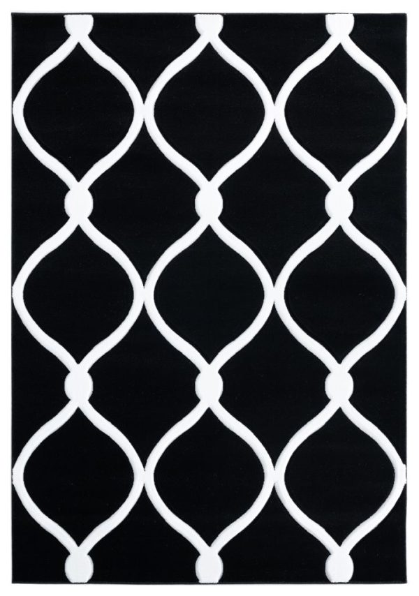 United Weavers Bristol Black Rug