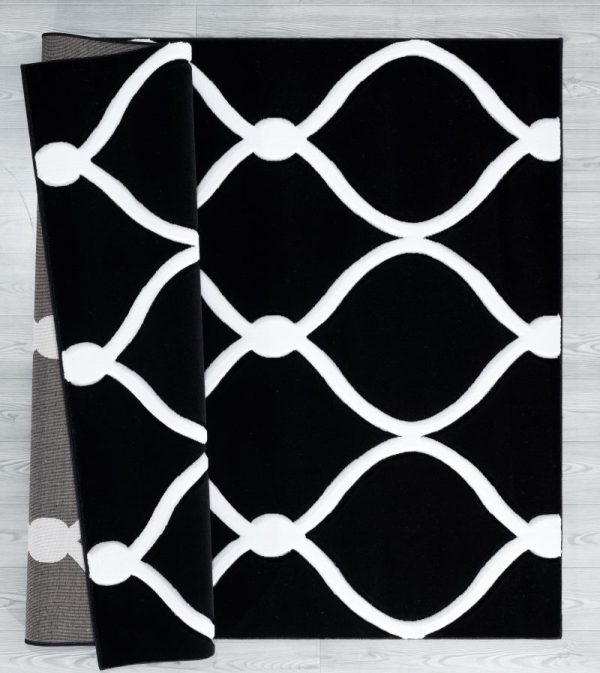 United Weavers Bristol Black Rug