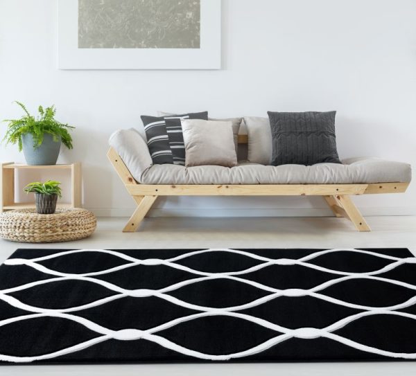 United Weavers Bristol Black Rug