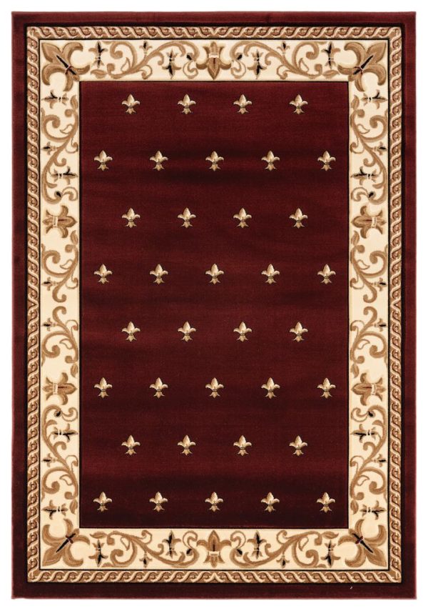 United Weavers Bristol Burgundy Rug