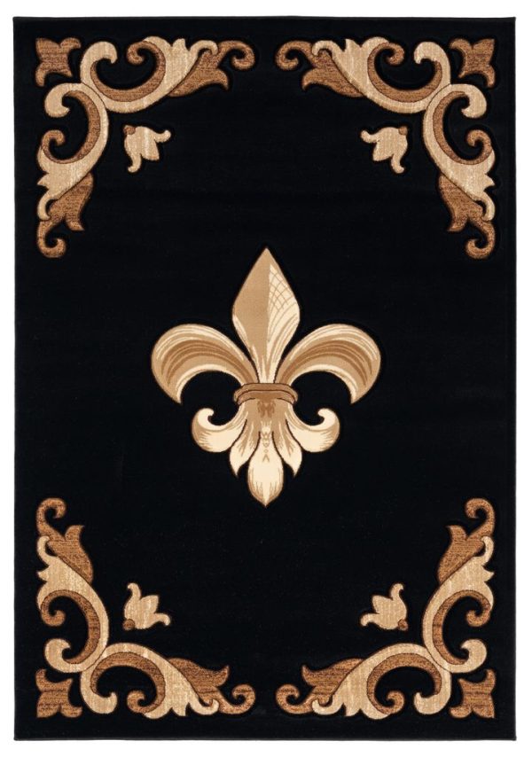 United Weavers Bristol Black Rug