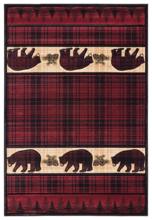 United Weavers Cottage Burgundy Rug
