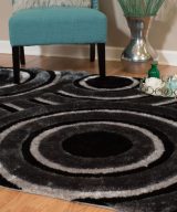 United Weavers Finesse Black Rug