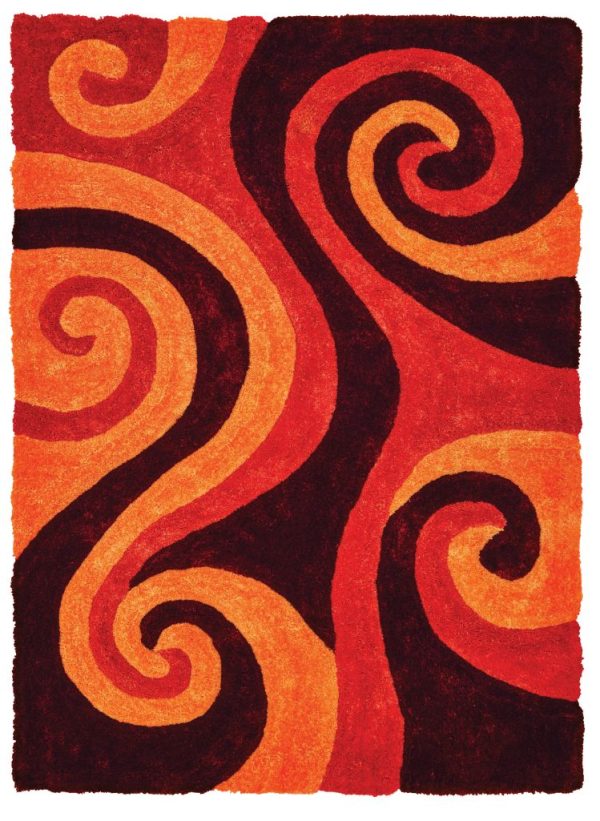 United Weavers Finesse Burnt Orange Rug