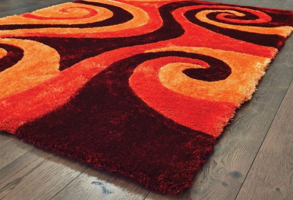 United Weavers Finesse Burnt Orange Rug
