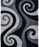 United Weavers Finesse Black Rug