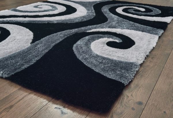 United Weavers Finesse Black Rug