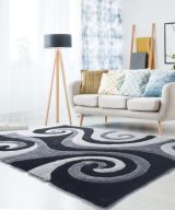 United Weavers Finesse Black Rug