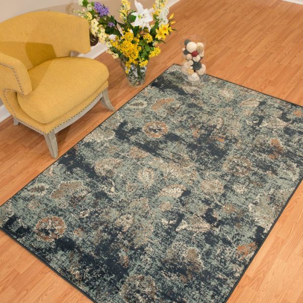 United Weavers Bridges Blue Rug
