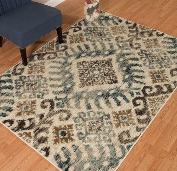 United Weavers Bridges Blue Rug