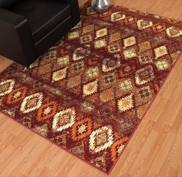 United Weavers Bridges Crimson Rug