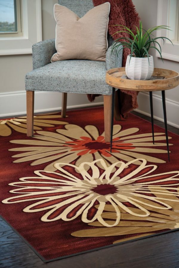 United Weavers Contours Terracotta Rug