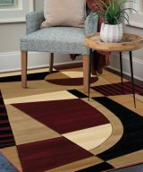 United Weavers Contours Burgundy Rug