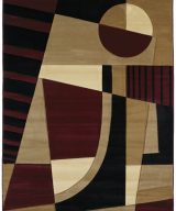 United Weavers Contours Burgundy Rug