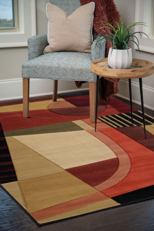 United Weavers Contours Green Rug