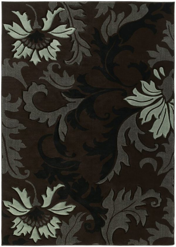 United Weavers Contours Smoke Blue Rug