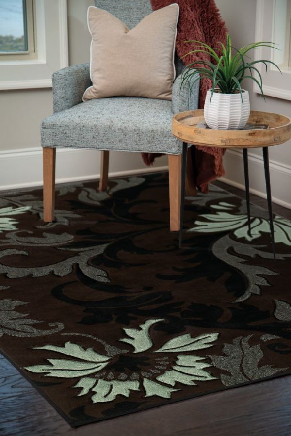 United Weavers Contours Smoke Blue Rug