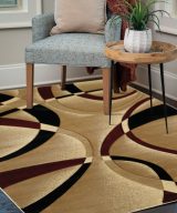 United Weavers Contours Burgundy Rug