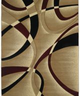 United Weavers Contours Burgundy Rug