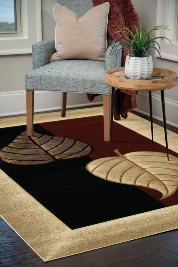 United Weavers Contours Burgundy Rug