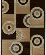 United Weavers Contours Chocolate Rug
