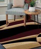 United Weavers Contours Burgundy Rug