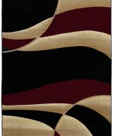 United Weavers Contours Burgundy Rug