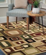 United Weavers Contours Toffee Rug
