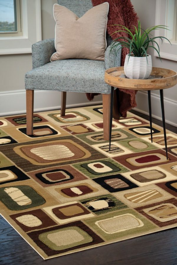 United Weavers Contours Toffee Rug