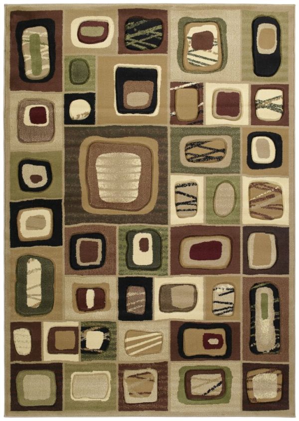United Weavers Contours Toffee Rug