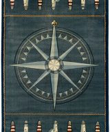 United Weavers Contours Smoke Blue Rug