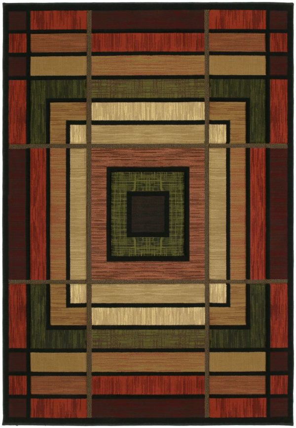 United Weavers Contours Terracotta Rug