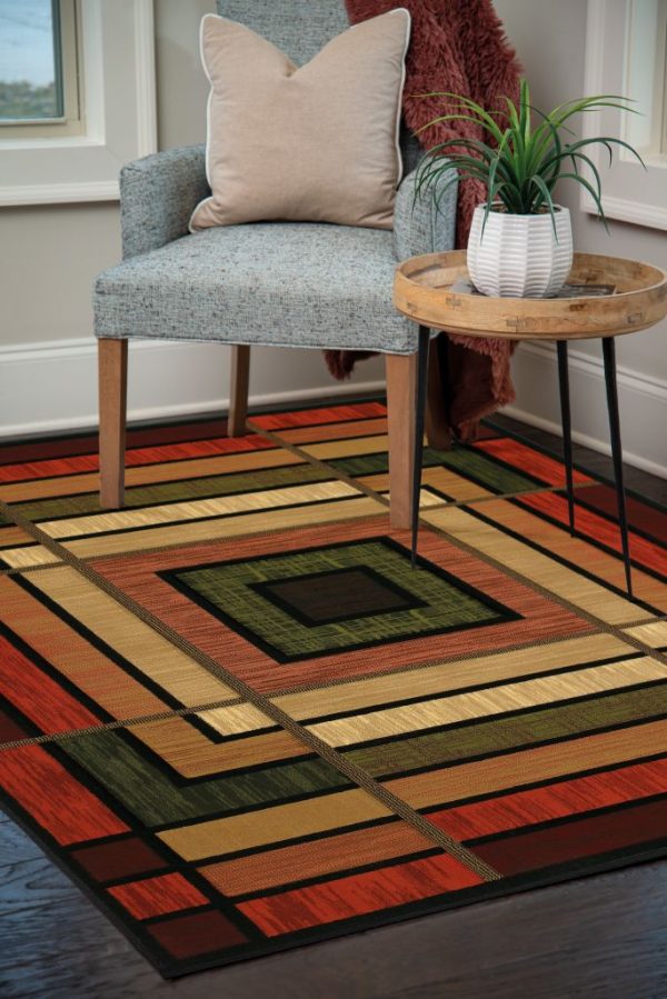United Weavers Contours Terracotta Rug