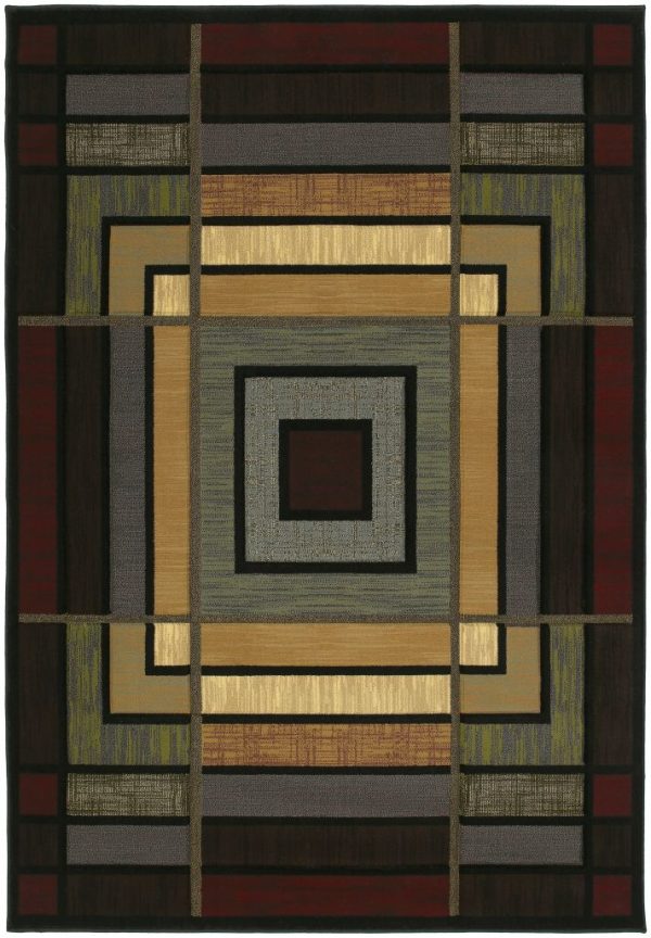 United Weavers Contours Smoke Blue Rug