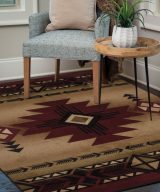 United Weavers Contours Burgundy Rug