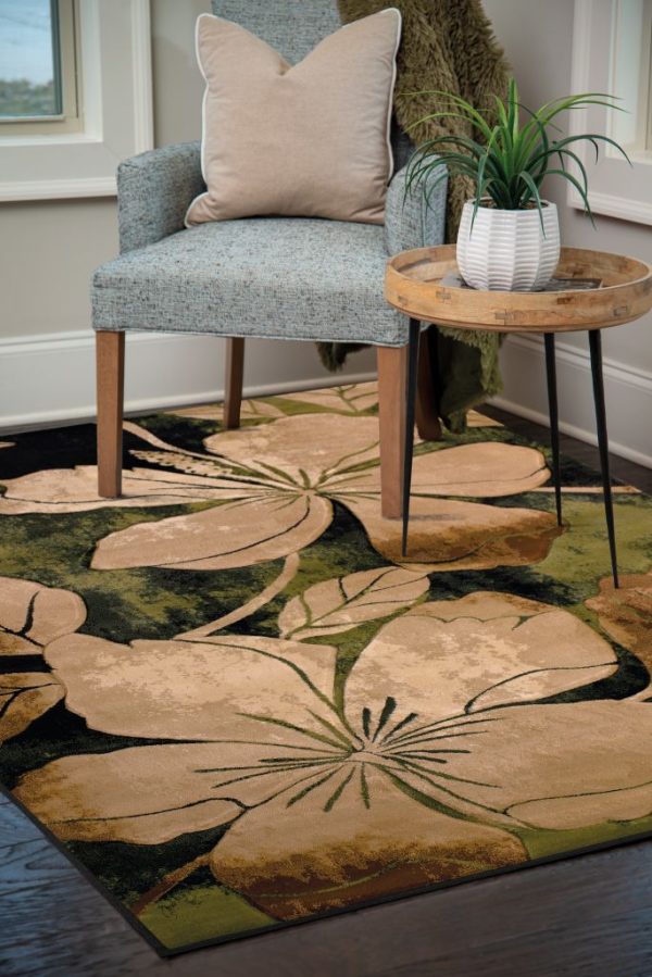 United Weavers Contours Green Rug