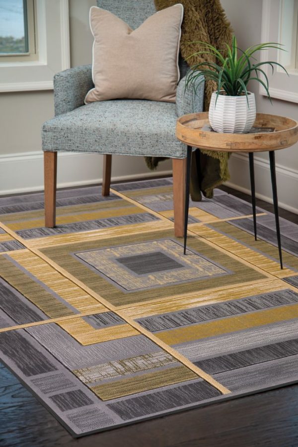 United Weavers Contours Silver Rug