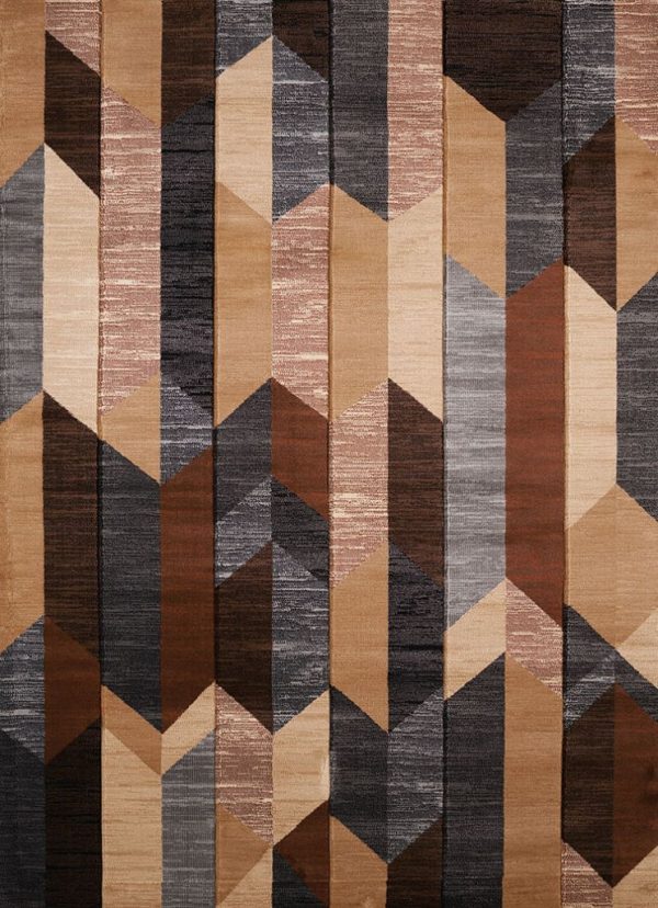 United Weavers Contours Brown Rug