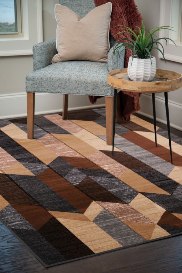 United Weavers Contours Brown Rug