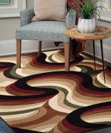 United Weavers Contours Burgundy Rug