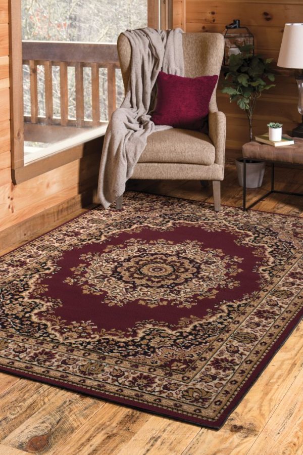 United Weavers Dallas Burgundy Rug