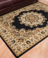 United Weavers Dallas Black Rug