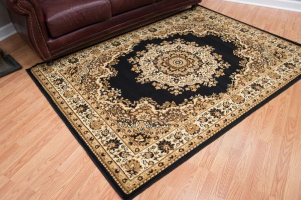 United Weavers Dallas Black Rug
