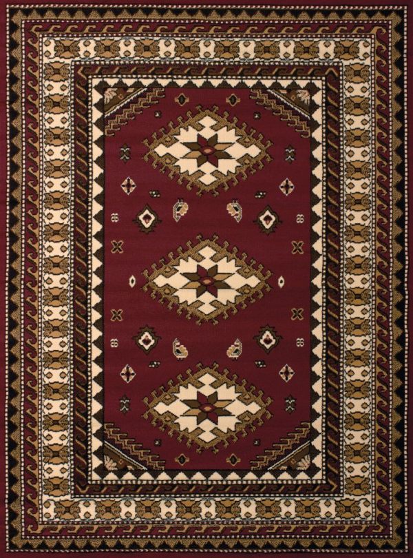 United Weavers Dallas Burgundy Rug