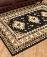 United Weavers Dallas Black Rug