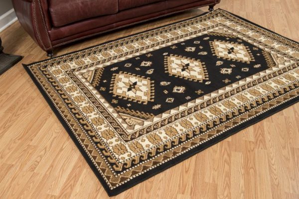 United Weavers Dallas Black Rug
