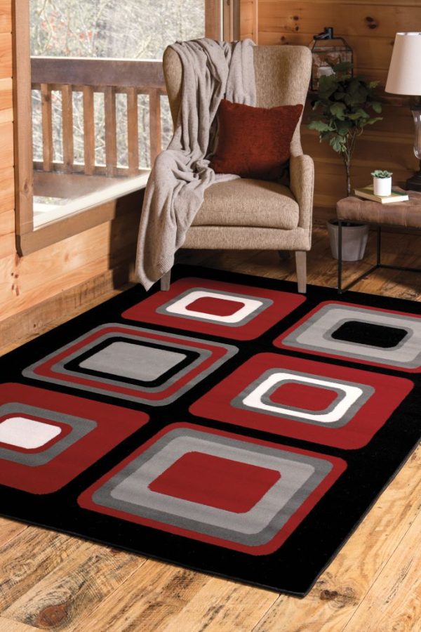 United Weavers Dallas Red Rug