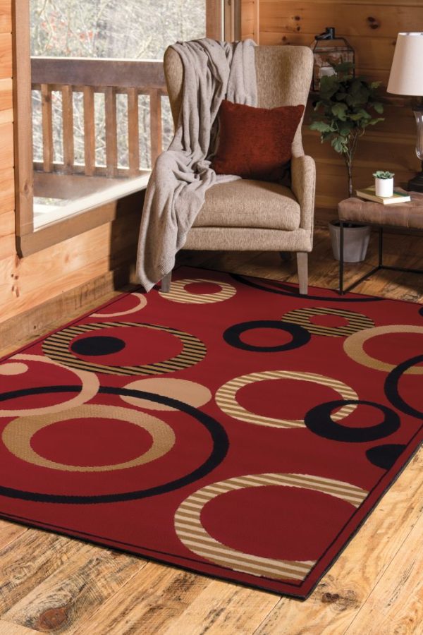 United Weavers Dallas Red Rug